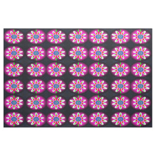 Tela moda de flores digitales de bonito