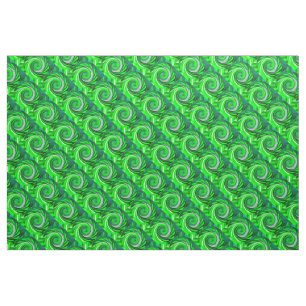 Tela Moda de mezcla verde