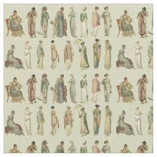 Tela Moda de regencia de Ackermann
