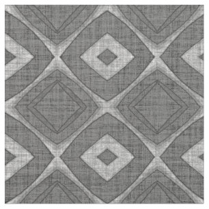 Tela Moda Estilo Gris Faux Batik Linen Squares