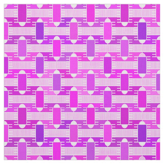 Tela Moda industrial Art Déco, violeta, orquídea, lavan (Retal)