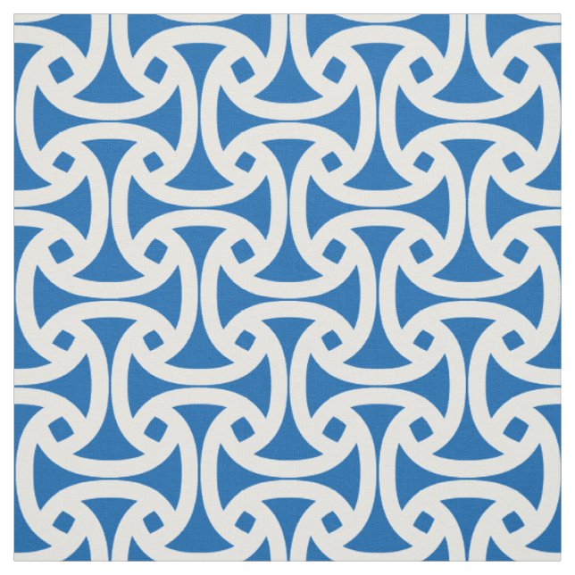 Tela Moda, modelo moderno - Wellfleet - azul (Retal)