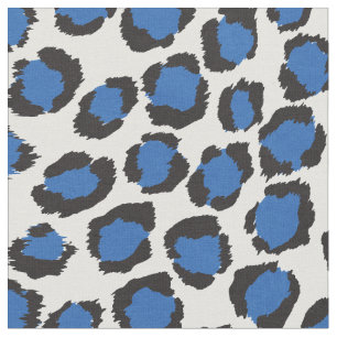 Tela Moda negrita azul verde azulado estampado chita