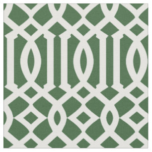 Tela Moda Patrón de entramado de enrejado verde oscuro