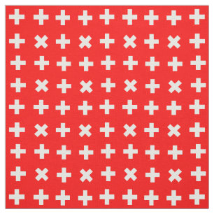 Tela Moda Suiza y Bandera Suiza, viajes y deportes