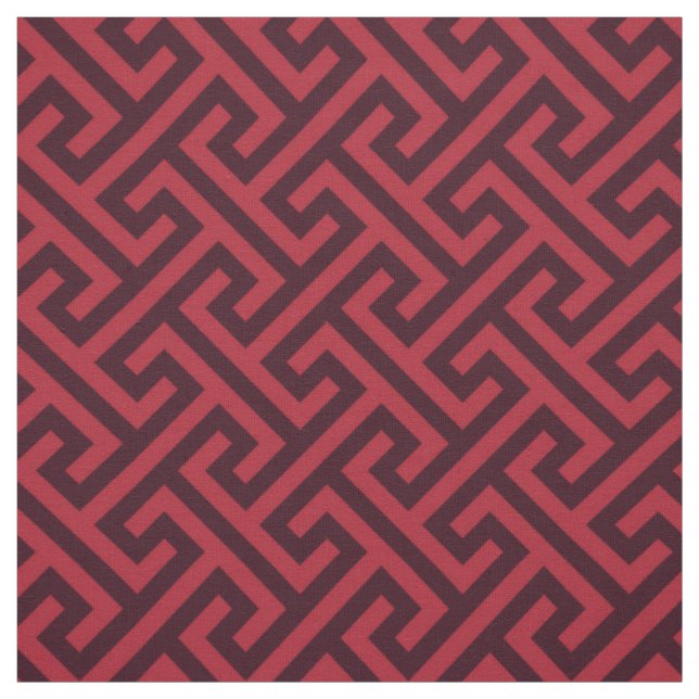 Tela Modalidades geométricas de las teclas rojo y negro (Retal)
