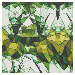 Tela modelada mosaico de piedra verde