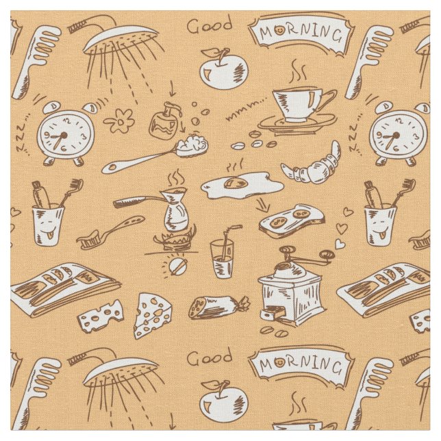 Tela Modelo 2 del desayuno (De cerca)