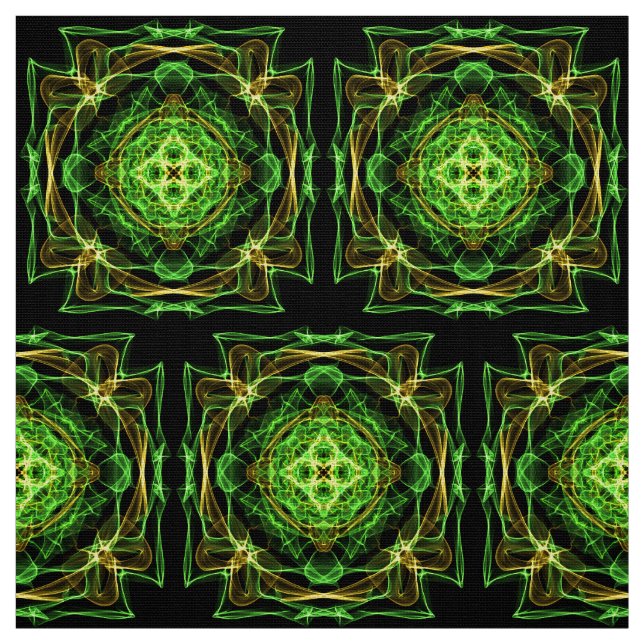 Tela modelo abstracto del fractal (Retal)