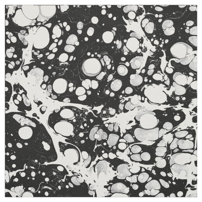 Tela Modelo abstracto moderno blanco negro artístico de (Retal)