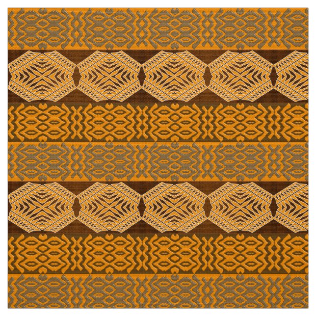Tela modelo africano tribal étnico (Retal)
