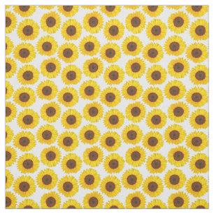 Tela Modelo amarillo del girasol del verano