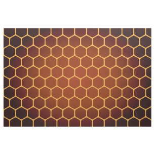 Tela Modelo anaranjado del panal