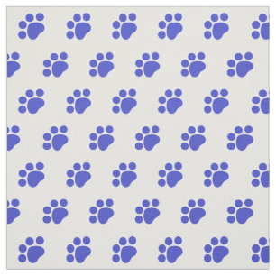 Tela Modelo azul de la impresión de la pata