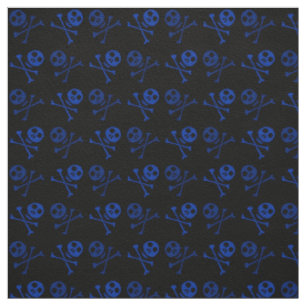 Tela Modelo azul del cráneo del dibujo animado