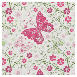 Tela Modelo blanco floral