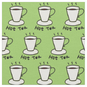 Tela modelo caliente de la bebida del té