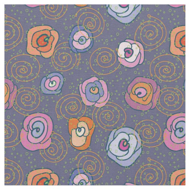 Tela Modelo color de rosa abstracto del campo (De cerca)