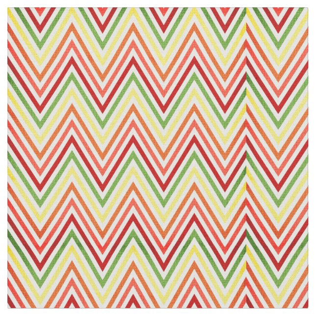 Tela Modelo colorido de Chevron del zigzag (De cerca)