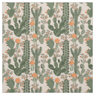 Tela Modelo colorido del cactus