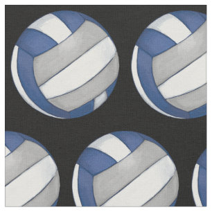 Tela Modelo con voleibol de plata pintado