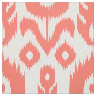 Tela Modelo coralino de Ikat