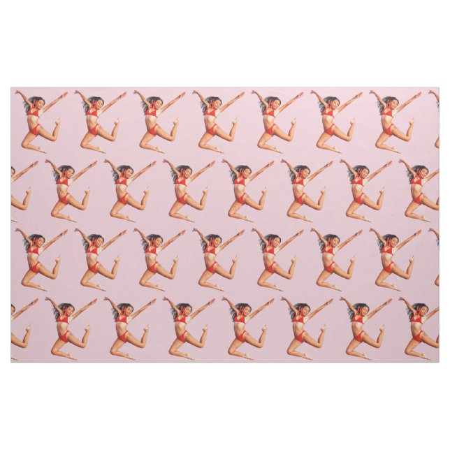 Tela Modelo de baile bikini Thunder_Cove ("Cuarto gordo" (fat quarter))
