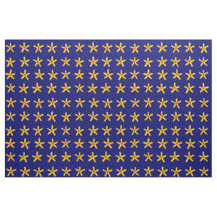 Tela Modelo de estrella egipcio del estilo - azul