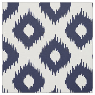Tela Modelo de Ikat de la marina de guerra