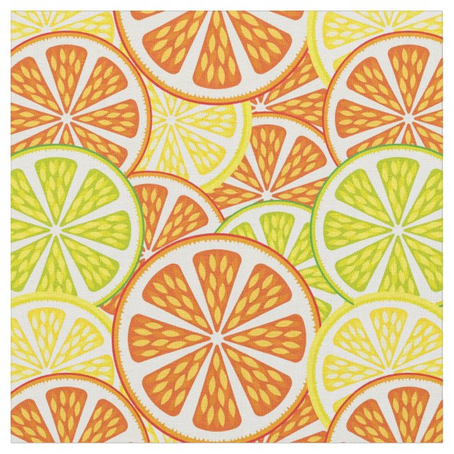 Tela Modelo de la fruta cítrica (De cerca)
