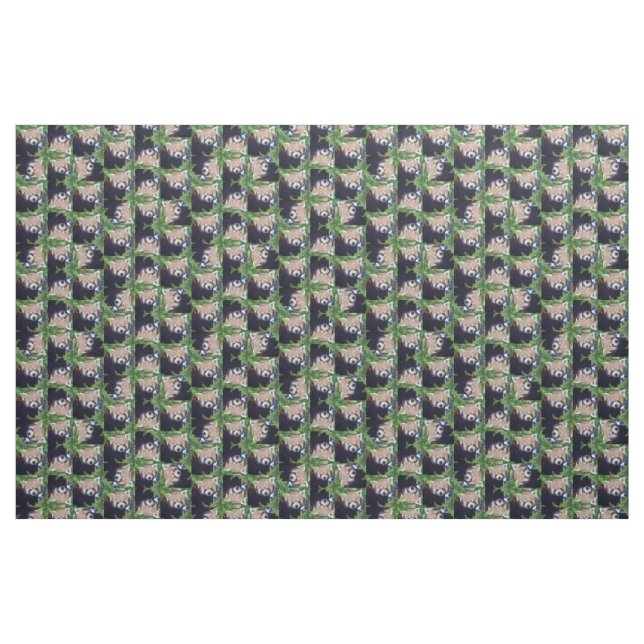 Tela Modelo de la panda roja ("Cuarto gordo" (fat quarter))