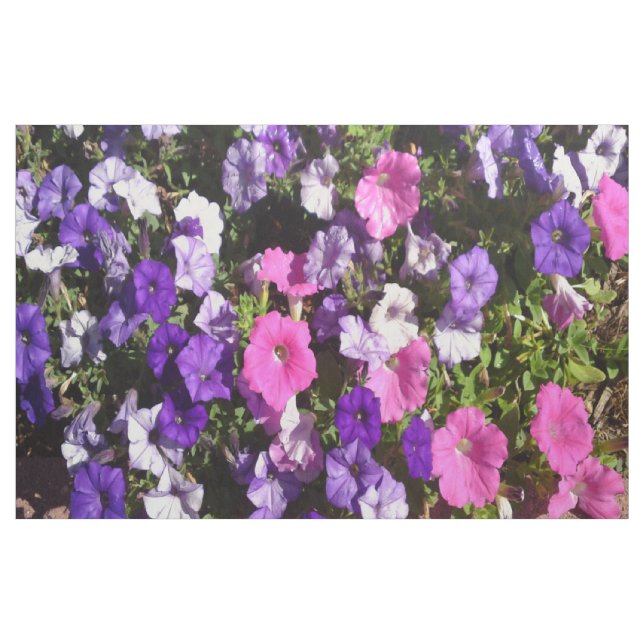 Tela Modelo de la petunia (Yarda)