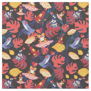 Tela Modelo de las ranas de los amantes