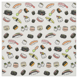 Tela Modelo de los caracteres del sushi