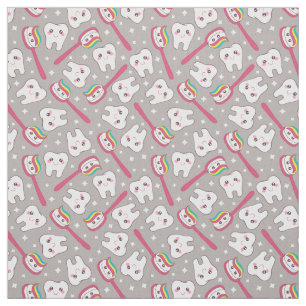 Tela Modelo de los dientes del arco iris