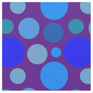 Tela Modelo de lunar azul