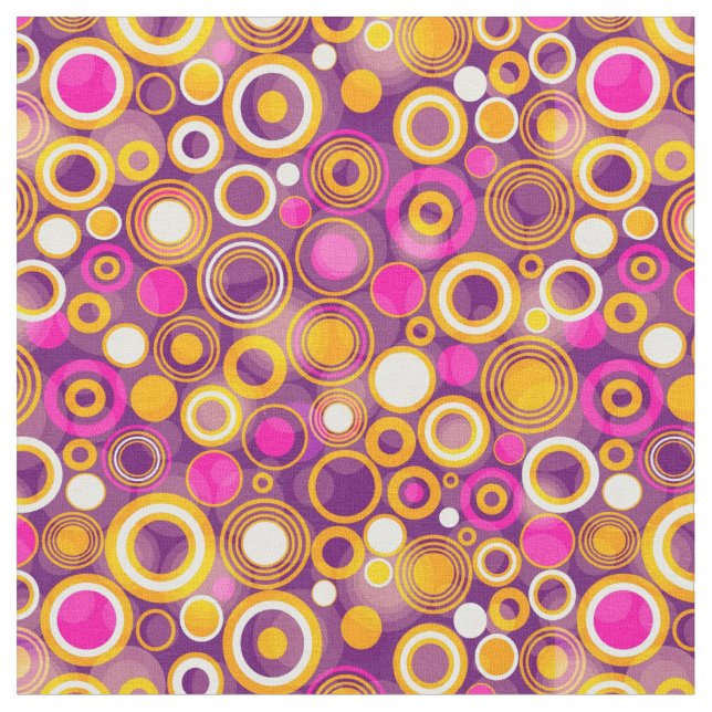 Tela Modelo de lunar violeta (De cerca)