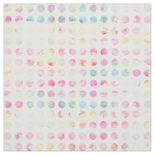 Tela Modelo de lunares azul verde azulado rosado