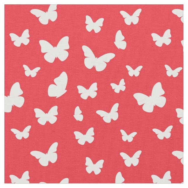 Tela Modelo de mariposa 2 (De cerca)