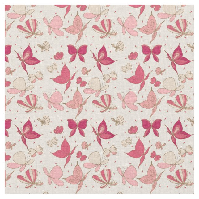 Tela modelo de mariposa 2 (De cerca)