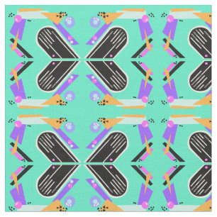 Tela Modelo de mariposa de neón de los años noventa