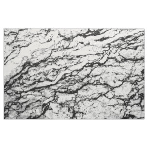 Tela Modelo de piedra de mármol blanco y negro