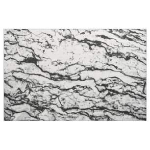Tela Modelo de piedra de mármol complejo blanco y negr