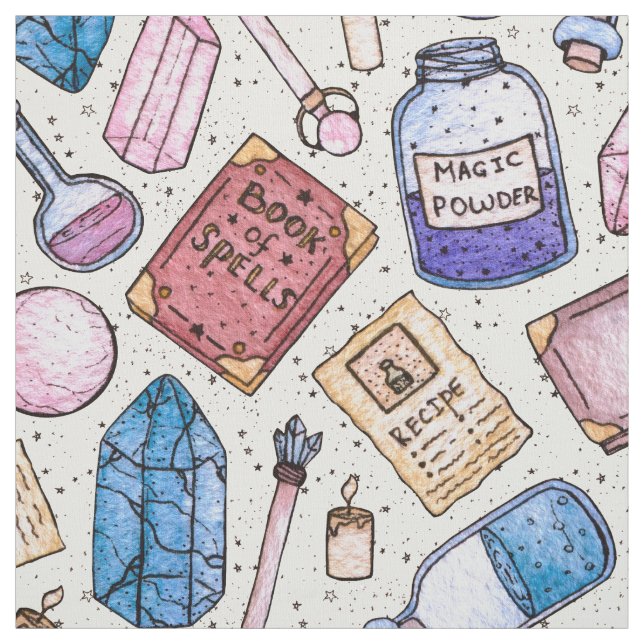 Tela Modelo de Witchy de la acuarela (Retal)