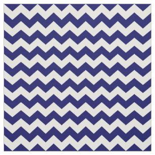 Tela Modelo de zigzag de Chevron de los azules marinos