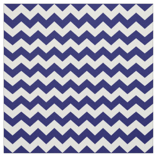 Tela Modelo de zigzag de Chevron de los azules marinos
