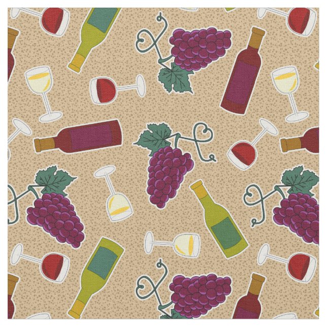 Tela Modelo del amante del vino (De cerca)