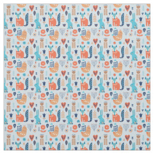 Tela Modelo del animal del arbolado del arte popular