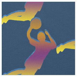 Tela Modelo del arco iris del baloncesto - cambie el