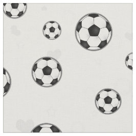 Tela Modelo del balón de fútbol blanco y negro